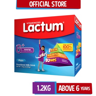 Lactum 6+ Plain Powdered Milk Drink 1.2kg