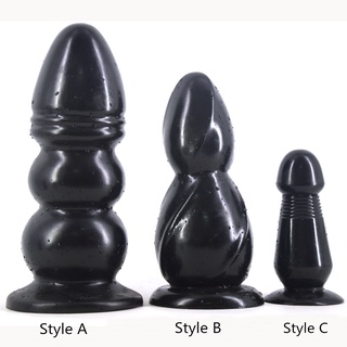 3yHU FAAK Big anal plug black dildo huge giant butt plug sex toys erotic products couples masturbate