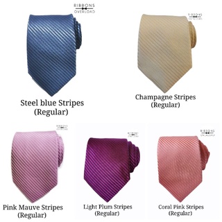 Striped Neckties for any occasions (8cm width)