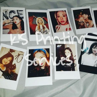 Instax Polaroid and Photocard Inspired Printing