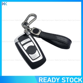 ❁☑【New】Leather Metal Car Keychain Car Logo Keychain for Honda Motor