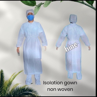 ✾PPE isolation/labgown non woven fabric, disposable, washable,water repellent✪