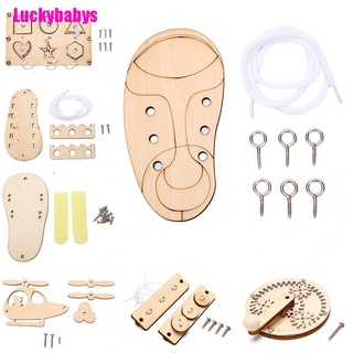 [Luckybabys] Children Diy Busy Board Toy Baby Montessori Sensory Activity Board Accessories