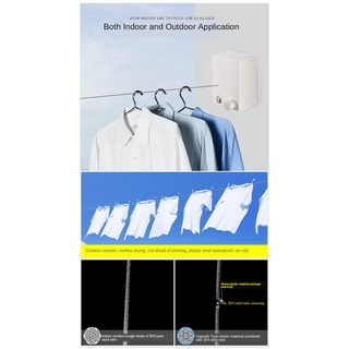 Clothes Dryer Retractable Clothesline Clothes Line Laundry Dryer Rack Clothes rail drying rack (9)