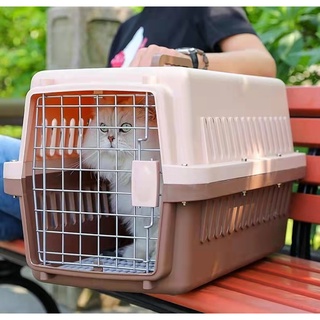 【NewProduct discount】Pet carrier travel cage dog cat crates airline approved pet cage (7)