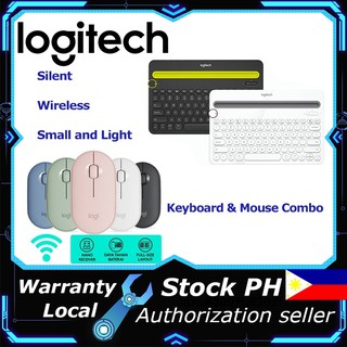 Logitech K480 M350 Bluetooth Multi-Device Keyboard for Windows Mac OS iOS Android Smartphone/Tablet