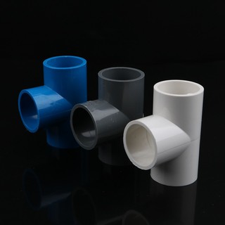 PVC Tee Connector DIY PVC Pipe Joint 3-Way T PVC Pipe Fitting Connector Paip PVC 1pc