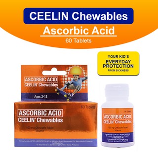 CEELIN Chewable (Ascorbic Acid) 100mg - 60 tablets