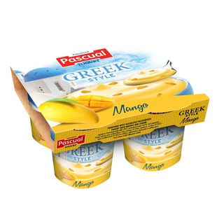 Pascual Creamy Delight Yogurt Greek Style Mango 100ml x 4