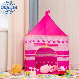 Portable Kids Camping Tent Castle Pop Up Play Tent Cubby House for Children