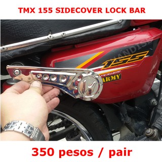 TMX 155 Stainless Sidecover Lock, Sidecover Support, Side cover