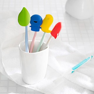 Cartoon Silicone Toothbrush Head Cover Cap Portable Travel Brush Protector for Travel