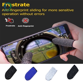 1PCS Beehive Sleep-proof Sweat-proof Professional Touch Screen Thumbs Finger Sleeve for Pubg Mobile Phone Game Gaming Gloves
