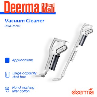 Deerma DX700 / Deerma DX700S Ultra Quiet Vacuum Cleaner Handheld Strong Suction Vacuum Cleaner (1)