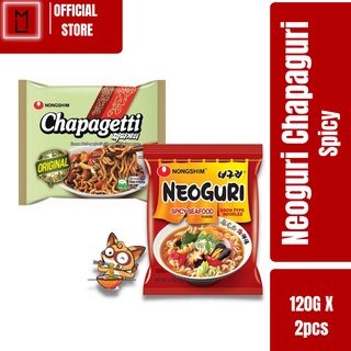 Nongshim CHAPAGURI Jjapaguri Chapagetti and Neoguri Jjapagetti Instant Fried Noodles