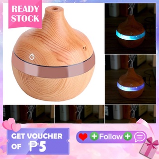 Ebayst USB LED Grain Air Humidifier Purifier Oil Diffuser 300ml
