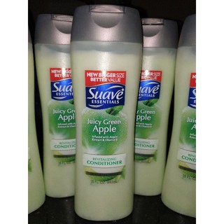 Suave Essentials Juicy Green Apple Conditioner 443mL (15 fl. oz) CGM APPROVED