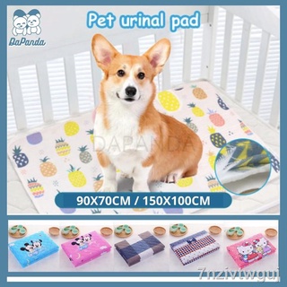 Spot goods ❈❣♤Dapanda Dog Cat Training Mats Large Reusable Waterproof absorbent Pet Pee Pad Washable