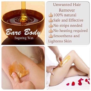 Bare Body Natural Sugaring Wax | Hair Removal | Aloe Soothing Lotion | Sugar Wax (1)