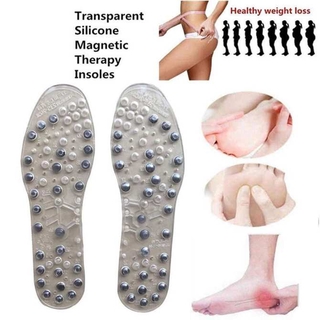 【Special offer】OrzBuy Acupuncture Point Massage Insoles, 1 Pair Health Foot Magnetic Therapy Slimmin
