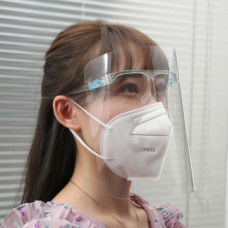 Face Shield + Glasses Virus Block Anti Fog Goggles Protective Glasses