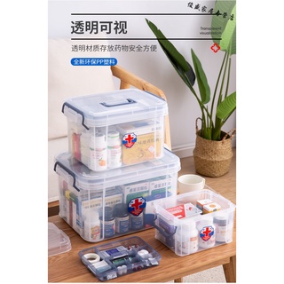 Brand Strict Selection Special Offer Flagship Family Pack Medicine Box Household Small First-Aid Kit (9)