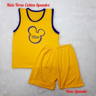 Kids Terno 4 to 7 years old Cotton Spandex
