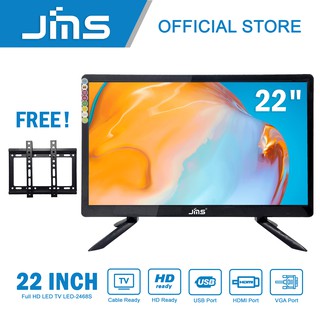 JMS 22 Inch Screen Full HD LED TV & Free Wall Bracket LED-2468S