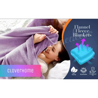 Microfiber Plain Blanket. Comfortable Multi- Use Blanket Home Necessities #S