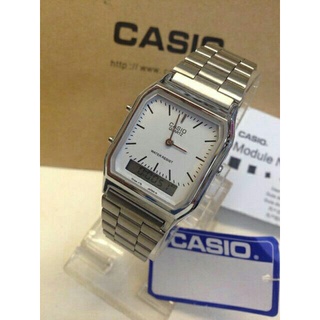 specials☏☁❁Aq230 vintage watch casio oem waterproof dual time
