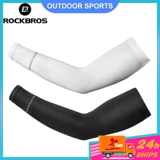 Rockbros 1 Pair RockBros Cycling UV Protection Arm Sleeves Cover