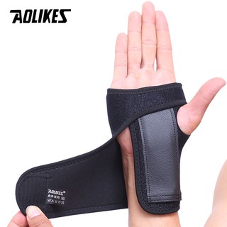 AOLIKES 1PCS Weight Lifting Gym Training Sports Wristbands Wrist Support Straps Wraps Hand Carpal