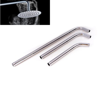40/60CM Bathroom Wall Shower Head Extension Pipe Stainless Steel Arm (4)