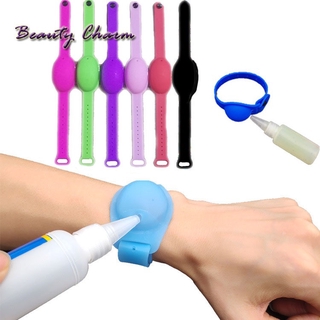 Portable Hand Sanitizer Gel Silicone Wristband Hand Sanitizer Dettol Silicon Holder Hand Sanitizer Bracelet