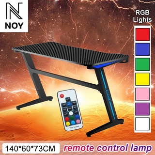 Gaming Table Desktop Computer Table Desk Internet Cafe Game Carbon Brazing Dimension with RGB