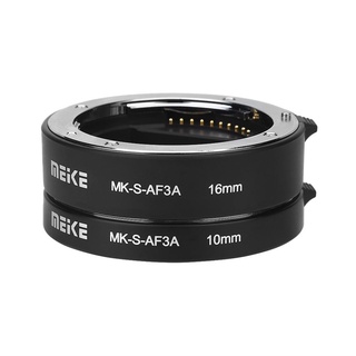 ❒✿Meike MK-S-AF3A Auto Focus 10mm 16mm Macro Extension Tube Set for Sony E Mount