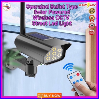 lightsroom decor✥☽◕Original Easy to Install Remote Operated Bullet Type Solar Powered Wireless Cctv (3)