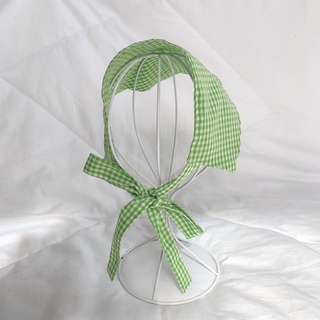 Headscarf/colar Lime green (1)
