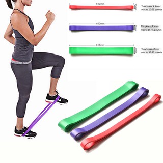 Training Fitness Resistance Yoga Bands Rubber Loop Bands