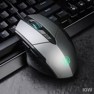 【IGW】Wireless mouse✟❒Wrangler mechanical macro gaming mouse wired mouse mute silent mouse aggravated