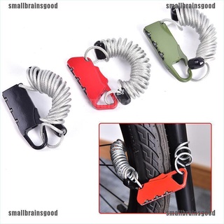 【sale】 [Smallbrainsgood] Bicycle Code Lock Bike Anti-theft 3 Digital Security Lock Cable Password Lo