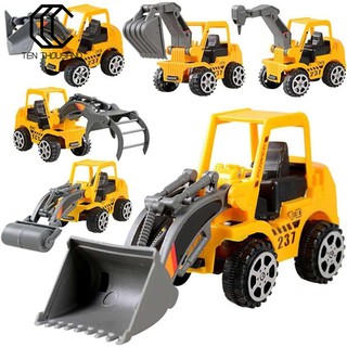 Ready Stock+Kids Truck Mini Engineering Vehicle Car Model Excavator Boy Toy