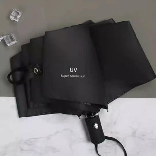 UV Black Automatic Umbrella UV Protection 3folds Automatic Umbrella