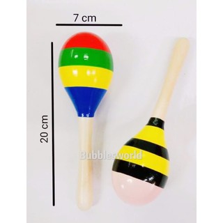 Maracas Wooden Toy Musical Instrument Toy