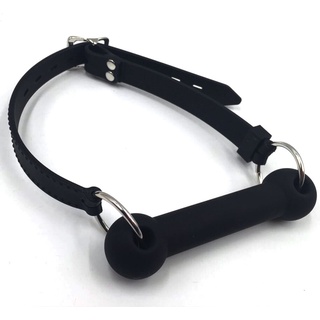 gJWT BDSM Bondage Full Silicone Open Mouth Bit Gag, Horse Pony Roleplay Gags ,Adult Sex Toy For Coup