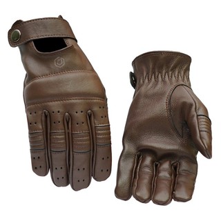 Classic Long Model Genuine Sheepskin Motorcycle Gloves
