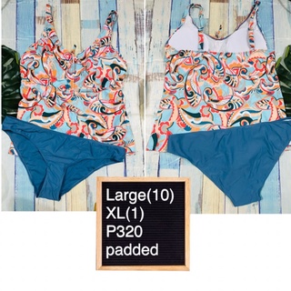 XXL Two piece set padded brand new swimwear