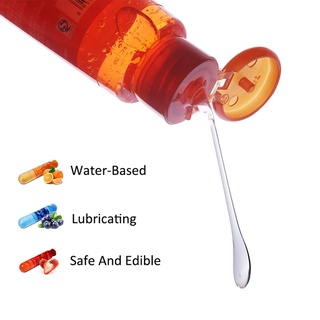 Lemezee 80ML Cherry lubricants Orange oil lube gel lubricant sex toys for women men Adult Products (3)
