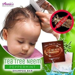 Anti Kuto Shampoo Bar (Tea Tree Neem Peppermint Shampoo Bar 135g) pamatay kuto, lisa at hair grower (3)