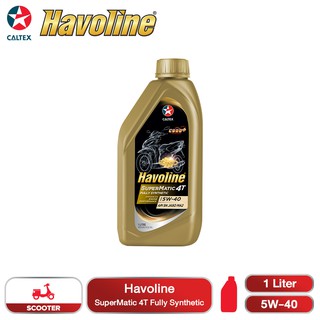 Caltex Havoline SuperMatic 4T Fully Synthetic 5W40 1 Liter (1)